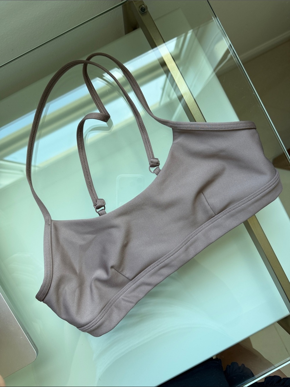 Alo airlift intrigue bra S mushroom
